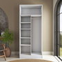 Hanah Home Armario BA224 - 4641 Blanco